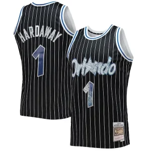 Penny Hardaway Orlando Luxueux Magic 1996/97 Hardwood Classics NBA 75th Anniversary Diamond Swingman Jersey Black