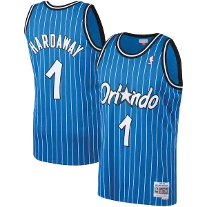 Penny Hardaway Orlando Magic 1994/95 Big & Superbe Tall Hardwood Classics Swingman Jersey Blue