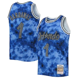 Penny Hardaway Orlando Magic Exceptionnel 1994/95 Galaxy Swingman Jersey Blue