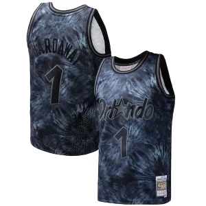 Penny Hardaway Orlando Magic Hardwood Classics 1984/85 Tie Dye Swingman Jersey Black Vibrant
