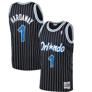 Penny Hardaway Orlando Magic Hardwood Classics Unique Swingman Jersey Black