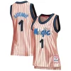 Penny Hardaway Orlando Magic Women's 75th Anniversary Rose Gold 1993 Swingman Captivant Jersey Pink