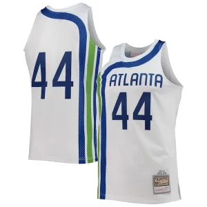 Pete Maravich Atlanta Hawks 1970/71 Hardwood Classics Swingman Jersey White Classique