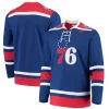 Philadelphia 76ers G III Sophistiqué Sports by Carl Banks Pointman Hockey Fashion Jersey Royal
