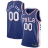 Philadelphia 76ers Nike 2020/21 Swingman Custom Jersey Icon Edition Royal Authentique