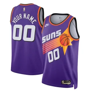 Phoenix Suns Nike Unisex 2022/23 Custom Swingman Jersey Exceptionnel Classic Edition Purple