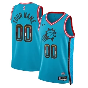 Phoenix Suns Nike Unisex 2022/23 Swingman Custom Stylish Jersey City Edition Turquoise
