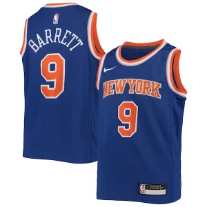 RJ Barrett New York Knicks Nike Youth Swingman Jersey Icon Edition Royal Haut de gamme