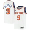 RJ Barrett New York Knicks Nike Youth Swingman Jersey Moderne Association Edition White