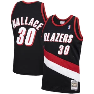 Rasheed Wallace Portland Trail Blazers 1999/00 Vibrant Hardwood Classics Swingman Jersey Black