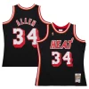 Ray Allen Miami Heat 2013/14 Exceptionnel Hardwood Classics Swingman Jersey Black