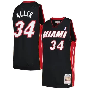 Ray Allen Miami Heat Luxueux 2012/13 Hardwood Classics Swingman Jersey Black