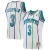 Rex Chapman Charlotte Hornets Vibrant 1988/89 Hardwood Classics Swingman Jersey White