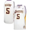 Robert Horry Los Angeles Charming Lakers 2001/02 Hardwood Classics Swingman Jersey White