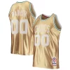 Robert Parish Boston Celtics 75th Anniversary 1985/86 Hardwood Classics Swingman Sophistiqué Jersey Gold