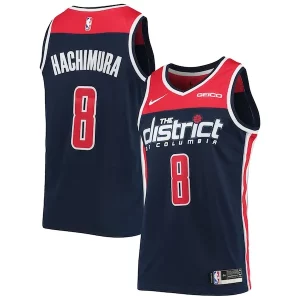 Rui Hachimura Washington Wizards Nike Swingman Player Jersey Superbe Icon Edition Navy