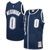 Russell Confortable Westbrook Oklahoma City Thunder 2015/16 Swingman Jersey Blue