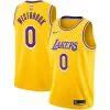 Russell Westbrook Los Angeles Lakers Nike 2020/21 Swingman Player Jersey Gold Icon Uniques Edition