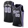Sacramento Classique Kings Nike Unisex Swingman Custom Jersey Icon Edition Black