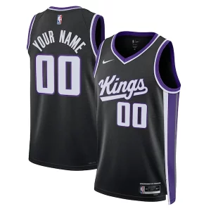 Sacramento Classique Kings Nike Unisex Swingman Custom Jersey Icon Edition Black