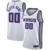 Sacramento Kings Nike 2020/21 Swingman Custom Jersey Association Edition Incontournable White