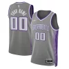 Sacramento Kings Nike Gracieux Unisex 2022/23 Swingman Custom Jersey City Edition Black