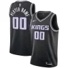 Sacramento Kings Nike Swingman Custom Splendide Jersey Black Statement Edition