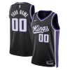 Sacramento Kings Nike Unisex Swingman Custom Jersey Icon Gracieux Edition Black