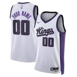 Sacramento Kings Nike Unisex Uniques Swingman Custom Jersey Association Edition White