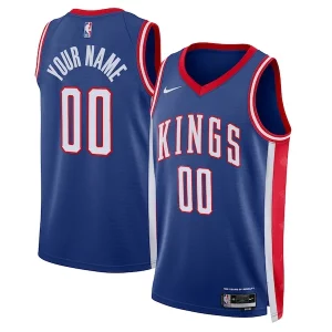 Sacramento Kings Superbe Nike Unisex 2024/25 Custom Swingman Jersey City Edition Blue