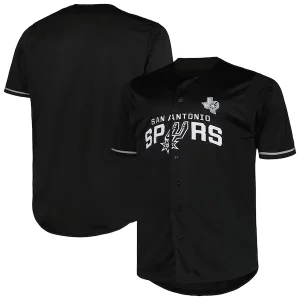 San Antonio Spurs Distingué Profile Big & Tall Pop Jersey Black