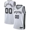 San Antonio Spurs Nike 2020/21 Swingman Custom Jersey Association Edition Confortable White