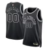 San Antonio Spurs Nike Unisex Commémoratif 2022/23 Custom Swingman Jersey Classic Edition Black
