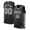San Superbe Antonio Spurs Jordan Brand Unisex 2022/23 Swingman Custom Jersey Statement Edition Black