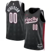 Scoot Henderson Portland Trail Blazers Nike Unisex 2024/25 Swingman Player Jersey City Edition Admirable Black