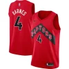 Scottie Barnes Toronto Premium Raptors Nike Youth Swingman Jersey Icon Edition Red/White