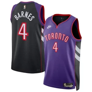 Scottie Barnes Toronto Raptors Nike Unisex 2024/25 Swingman Jersey Purple Classic Edition Personalisable