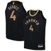 Scottie Barnes Toronto Raptors Nike Youth 2022/23 Swingman Jersey Distingué City Edition Black