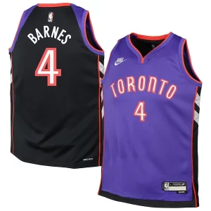Scottie Barnes Toronto Raptors Nike Youth 2024/25 Swingman Collectible Jersey Purple Classic Edition