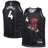 Scottie Barnes Toronto Raptors Nike Youth 2024/25 Swingman Player Jersey City Edition Black Superbe