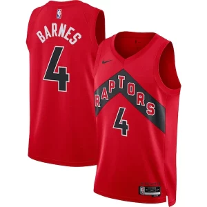 Scottie Barnes Toronto Raptors Notable Nike Unisex Swingman Jersey Icon Edition Red