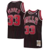 Scottie Pippen Captivant Chicago Bulls Hardwood Classics Swingman Jersey Black
