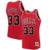 Scottie Pippen Chicago Bulls 1997/98 Big & Tall Hardwood Classics Superbe Swingman Jersey Red