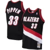 Scottie Pippen Portland Trail Blazers 1999/00 Hardwood Classics Swingman Bold Jersey Black