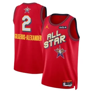 Shai Gilgeous Alexander Nike Prime Unisex 2025 NBA All Star Game Swingman Player Jersey Red