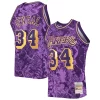 Shaquille O'Neal Los Angeles Lakers Hardwood Classics 1996/97 Lunar New Year Moderne Swingman Jersey Purple