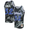 Shaquille O'Neal Orlando Collectible Magic 1994/95 Hardwood Classics Marble Swingman Jersey Black