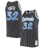 Shaquille O'Neal Orlando Magic Big & Tall Hardwood Authentique Classics Jersey Black