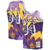 Shaquille O'Neal Sophistiqué Los Angeles Lakers Hardwood Classics 1996/97 Hyper Hoops Swingman Jersey Purple