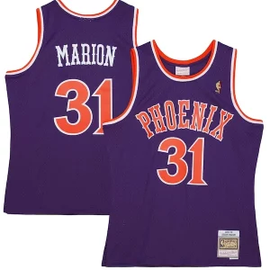 Shawn Marion Phoenix Suns 2001/02 Hardwood Classics Swingman Jersey Purple Distingué